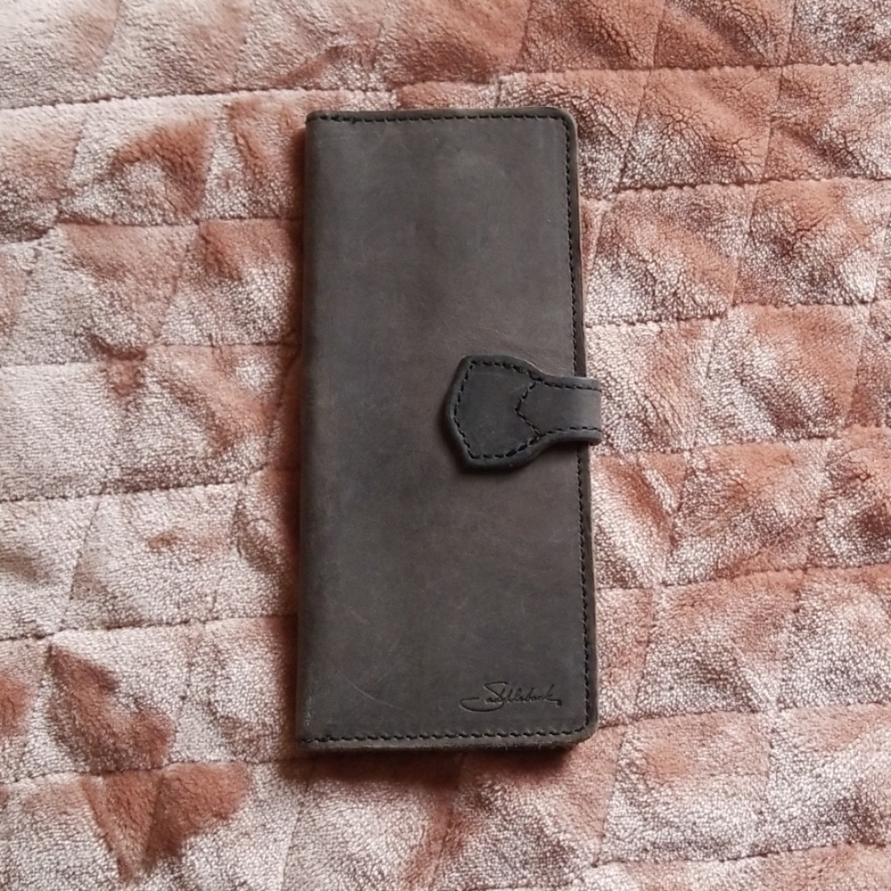 Saddleback leather slim wallet